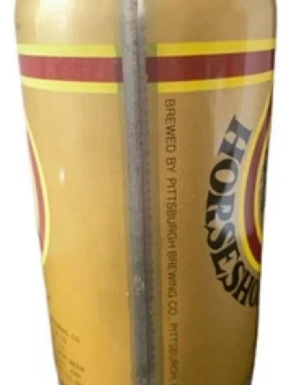Vintage Beer Can Horseshoe Curve Beer Steel Can Pull Top Empty
